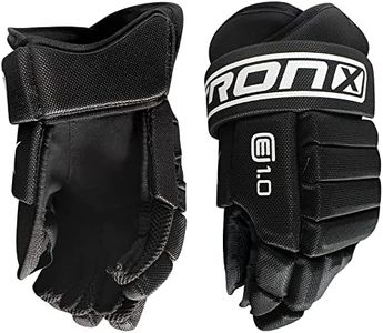 TronX E1.0 Ice Roller Senior & Junior Hockey Gloves (12 Inch)