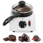 Dyna-Living Chocolate Melting Pot Chocolate Melter Pot 40W Chocolate Warmer for Melting Chocolate, Chocolate Tempering Machine for Home, Electric Chocolate Fountain Machine for Chocolate Melts