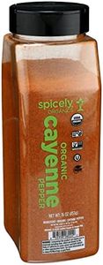 Spicely Organic Cayenne Pepper 16 Oz Certified Gluten Free