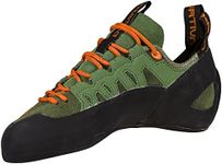 La Sportiva Mens Tarantulace Rock Climbing Shoes, Olive/Tiger, 10.5-11