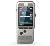Philips PocketMemo Recorder SpeechExec DPM7200/02 Slide Switch Professional Dual Microphone Rechargeable Battery Colour Display