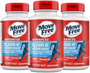 Move Free Glucosamine & chondroitin + msm & d3 joint health, move free (120 count in a bottle), pack of 3, 360 Count