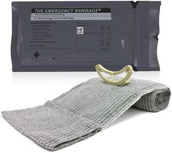 Israeli Bandage Battle Dressing First Aid Compression Bandage, 6 Inch
