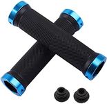 Zitokin MTB Grips Mountain Bike Grips 135MM Long Bicycle Handlebar Replacement (Blue)