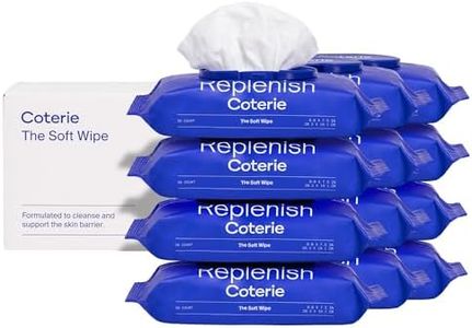 Coterie Baby Soft Wipe for Sensitive Skin, Hydrating Moisturizers and Emollients, Made with Cotton, Plant-Based & Plastic-Free Fibers, Hypoallergenic, Clean Gentle Baby Essentials, 12 Pack, 672 Count