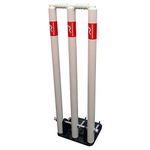 Woodworm Cricket Spring Back Stumps + Bails ICC 28” Senior/Adult Size