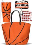 MEANT2TOBE Basketball Tote Bag for 