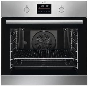 Horno Pirolítico AEG BPB331061M Limpieza Pirolítica 72L Inox