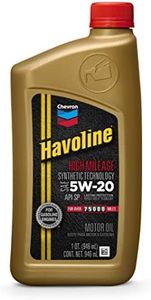 HAVOLINE 5W20 High Mileage Synthetic Blend, 1 Quart, 1 Pack (223680720)