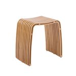 CWUINTDining Chair Makeup Stool Solid Wooden Stool Lounge Stool Bamboo Stool Bathroom Stool