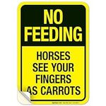 No Feeding Horses See Your Fingers 