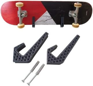 Supporto Skateboard Parete – Appendi Skateboard da Muro – Supporto da Parete per Skate, longboard o Surfskate. Design Moderno.