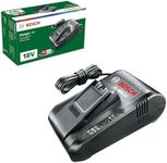 Bosch 18V Lithium-Ion Battery 8Ah Super Fast Charger AL1880CV Compatible with Bosch Green DIY Bosch POWER FOR ALL Batteries