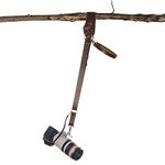 Xaperture Genuine Leather Single Camera Strap/Harness for SLR/DSLR and mirrorless Cameras - Adjustable, Universal, Sturdy and Durable (Light Brown)