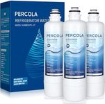 PERCOLA 12033030 Refrigerator Water Filter, Replacement for Bosch Ultra Clarity Pro BORPLFTR50, 11032531, 11025825, 12028325, BORPLFTR55, WFC100MF, WFS200MF, B36CT80SNS, B36CL80ENS (3 Pack)