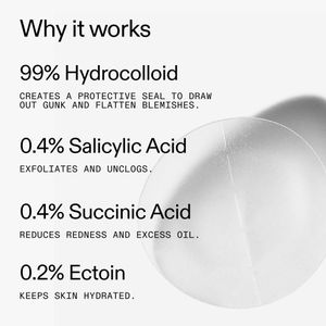 INKEY List Hydrocolloid Pimple Patches – Acne Spot Treatment