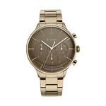 Titan Mens Analog Brown Dial Brown Band Stainless Steel Watch