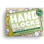 Hand Blocks: Lemon & Rosemary - Cold Processed Natural Soap Bars - Plastic, Palm, SLS, SLES & Paraben Free