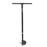 KRUFE Blade Auger (Black, 7 Inch) - Dual Blades for Efficient Earth Drilling - Premium Earth Auger Hole Digger - Ideal for Agriculture, Farming, and Post Hole Digging - Compatible with Earth Auger