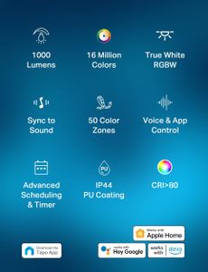 Tapo Wi-Fi LED Light Strip 5m – Smart Color Changing