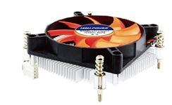 HIGH POWER® LGA-115x-mITX 1U Low-Profile Quiet 80mm Intel LGA 1150 1151 1155 1156 CPU Cooling Fan Mini ITX Micro ATX mITX PC i5 i7 Processor Cooler