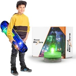 Board Blazers LED Skateboard Lights Underglow - Ideal Skateboard Gift & Skateboard Accessory. Perfect LED Longboard Light or Scooter Light Great Christmas Gift Stocking Stuffer for Kids