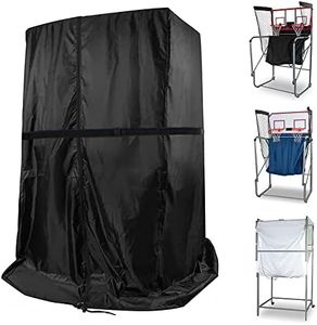 Basketball arcade game cover, Arcade basketball cover, 420D Oxford cloth UV protection, Waterproof, Dustproof, Universal basketball arcade game cover (L47.5 x W40 x H82in (120 x 101 x 208cm))
