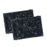 Villedomo Chenille Luxury Soft Bath Rectangular Mat For Bathroom | Anti Skid Bathmat For Home | Dust Resistant | Easy To Clean | Super Absorbent Bathmat Anti Slip | Glaze Grey - 40X60Cm (Pack Of 2)