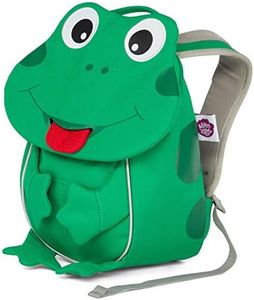 Affenzahn Kleiner Freund Sac à Dos pour Enfant Rose Bonbon 1-3 Ans, Finn Frosch - Vert, Taille Unique, Sac à Dos Enfant