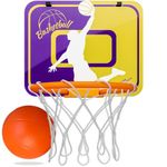 LITTNEO Mini Basketball Hoop for Kids Mini Basketball Hoop Indoor Bedroom Mini Hoop and Mini Ball Over Door Basketball Net for Little Kids Toddler Basketball Games