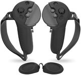 XIAOGE Controller Grips for Meta Quest Pro Accessories with Charging-Without-Removing Design and Adjustable Anti-Throw Wrist Knuckle Strap, Silicone Anti-Slip Case Shell Protector for Quest Pro