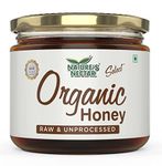 Nature's Nectar Raw Organic Honey 400g | Raw and Unprocessed | 100% Pure NMR Testedt Honey