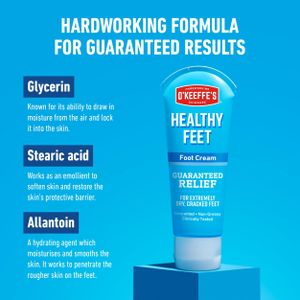 O’Keeffe’s Healthy Feet Cream 80ml – Intensive Moisturizer