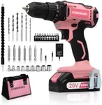 COMOWARE Cordless Drill Set, 20V Pi