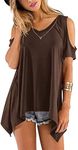 Beluring Womens Short Sleeve Cold S