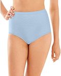 Bali Full-Cut-Fit Stretch Cotton Brief_Blue Tulle Heather_10