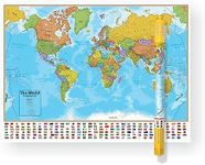 Hemispheres World Map