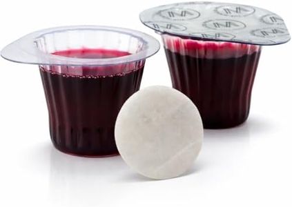 The Miracle Meal Pre-filled Communion Cups and Wafer Set - Box of 500 - with 100% Trusted Concord Grape Juice & Wafer-Made in USA - Prepacked Holy Communion Bread and Juice