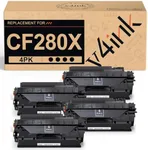 v4ink 4PK Compatible Toner Cartridg
