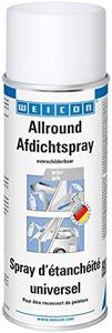 WEICON Spray d'Étanchéité Universel 400 ml/Spray adhésif plastique gris/Pour remplir joints et fissures