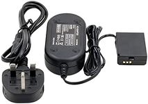 HangTon LP-E10 Dummy Battery AC Power Adapter Kit for Canon EOS 1100D 1200D 1300D 1500D 3000D, Rebel T3 T5 T6 T7 T100, Kiss X50, Kiss X70 Camera