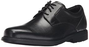 Rockport Mens Charles Road Plain Toe Charles Road Plain Toe Black Size: 7 Wide