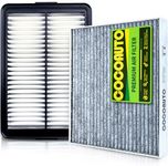 COCOAUTO Cabin Engine Air Filter Ki