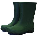 Town & Country TFW834 Essentials Half Length Wellington Boots Green UK Size 9