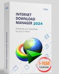 (New 2024 Edition) IDM : Internet Download Manager - LIFETIME Validity License | 1 PC/Lifetime with Future Updates | (Email Delivery in 24 Hours- No CD)