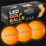 Activ Life LED Golf Balls (3 Patrio