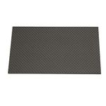 3K Carbon Fibre Sheet, High Strength and High Toughness Carbon Fiber Plate Matte Surface Carbon Fiber Board for Processing Aircraft Model Toys(75x125x1.0mm)