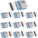 Youmile 10 pcs SD Card Module Micro SD SDHC TF Card Adapter Reader Module with SPI Interface Level Conversion Chip with pinheader for Arduino