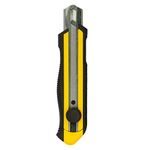 STANLEY STHT10425-812 25MM Snap Off Knife with Dynagrip (Yellow and Black)