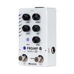 MOOER Preamp Model X Dual-channel Preamp Pedal with 14 Preset Slots, 28 Amp Model, 3 Cab Sim, Supporting loading MNRS, GNR, and GIR files via MOOER STUDIO to Expand Ttonal Palette